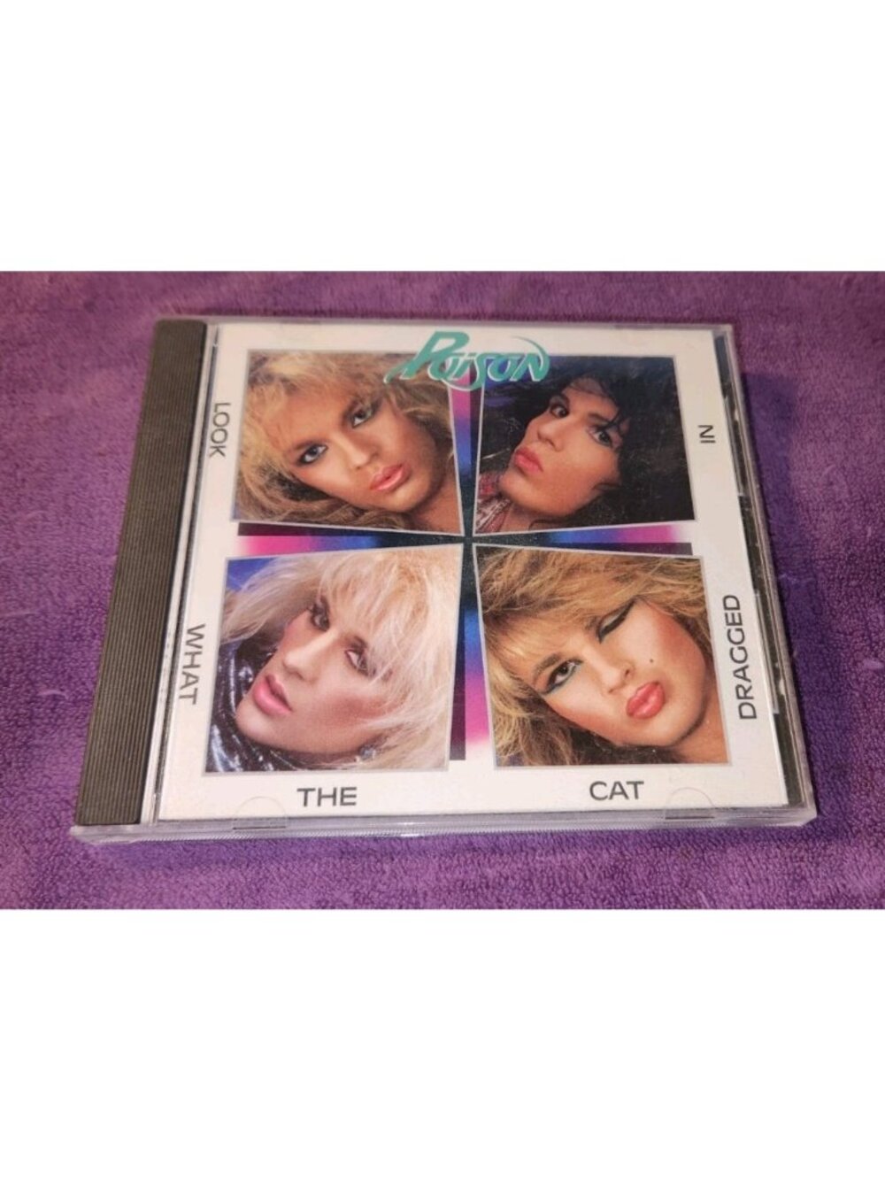 POISON cd LOOK WHAT THE CAT DRAGGED IN